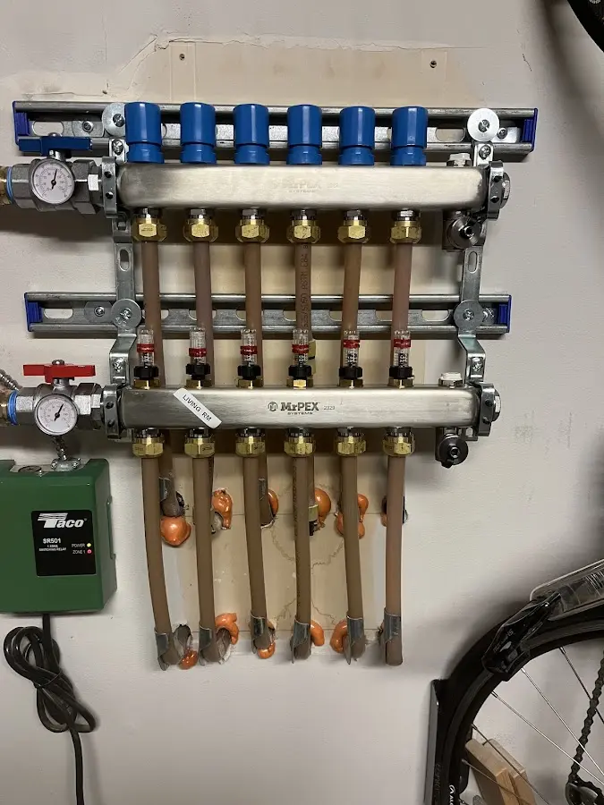 Plumber performing Leak Detection at a residential property in Southeast