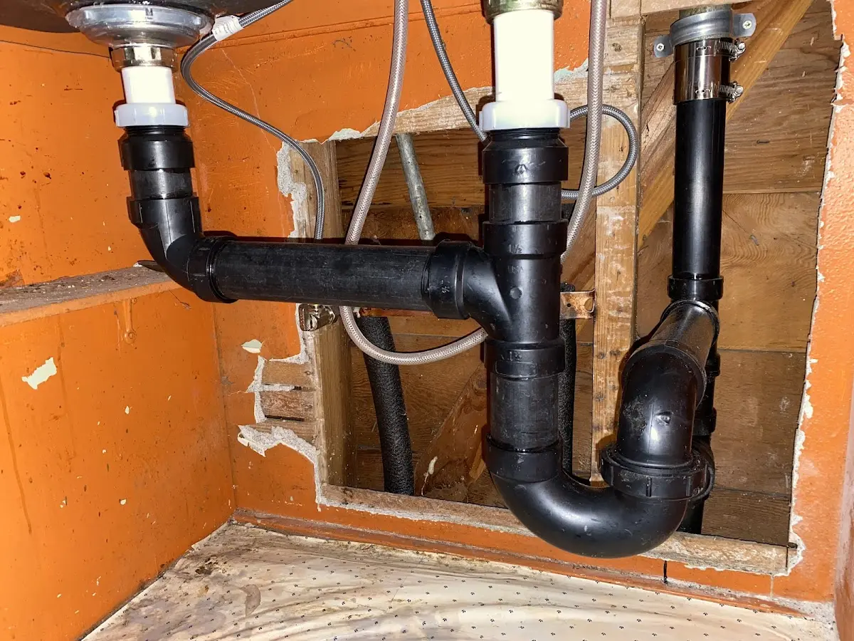 Professional Repiping Services equipment and tools on the job in Southeast